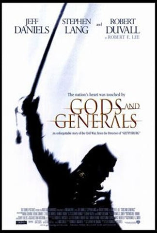 Gods And Generals Movie Poster Print