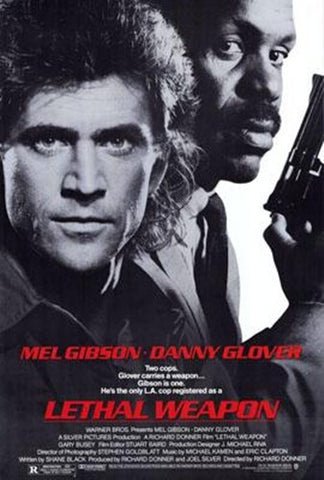 Lethal Weapon Movie Poster Print