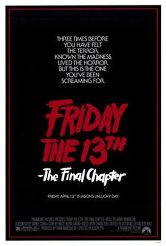 Friday The 13Th PMovie4 --The Final Chapt Movie Poster Print