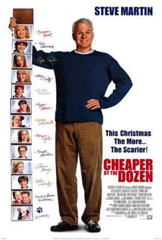 Cheaper By The Dozen Movie Poster Print