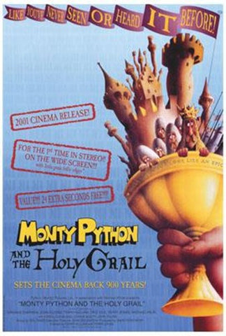 Monty Python And The Holy Grail Movie Poster Print