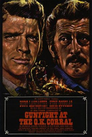 Gunfight At The Ok Corral Movie Poster Print