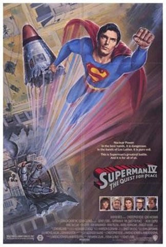 Superman 4: The Quest For Peace Movie Poster Print