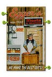 Butcher Sign Metal 28x48