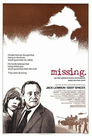 Missing Movie Poster Print