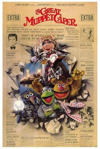 The Great Muppet Caper Movie Poster Print