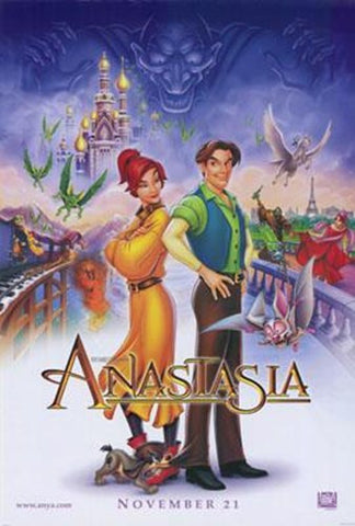 Anastasia Movie Poster Print