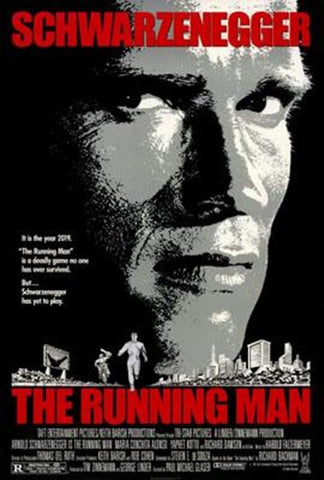 The Running Man Movie Poster Print