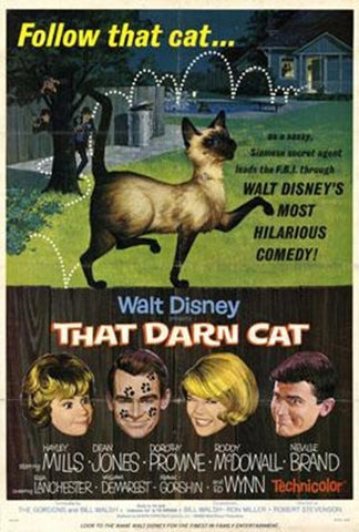 That Darn Cat Movie Poster Print