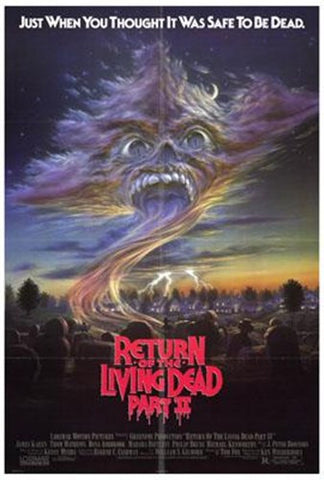 Return Of The Living Dead 2 Movie Poster Print