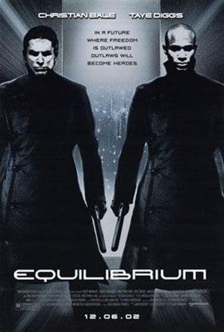 Equilibrium Movie Poster Print