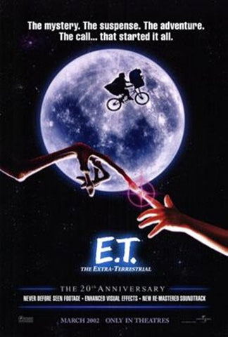 Et: The Extra-Terrestrial Movie Poster Print