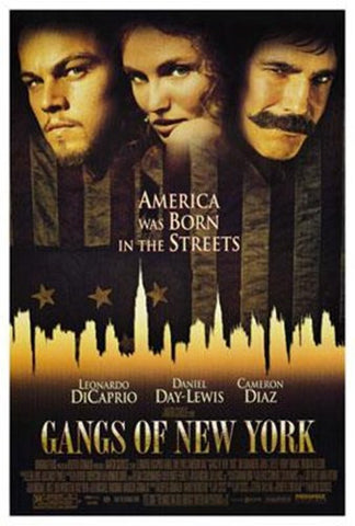 Gangs Of New York Movie Poster Print
