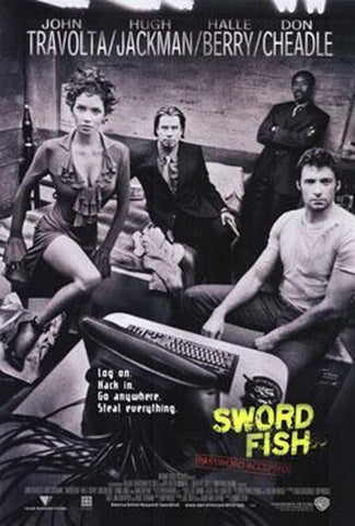 Swordfish Movie Poster Print