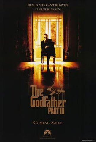 Godfather  PMovie3 Movie Poster Print