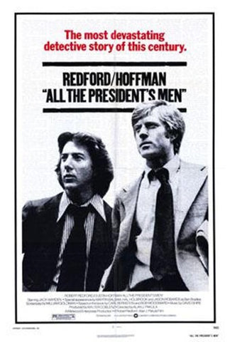All The President's Men Movie Poster Print