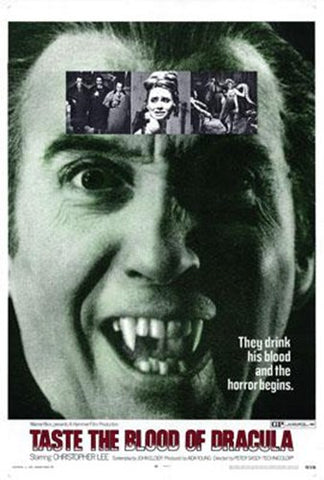 Taste The Blood Of Dracula Movie Poster Print