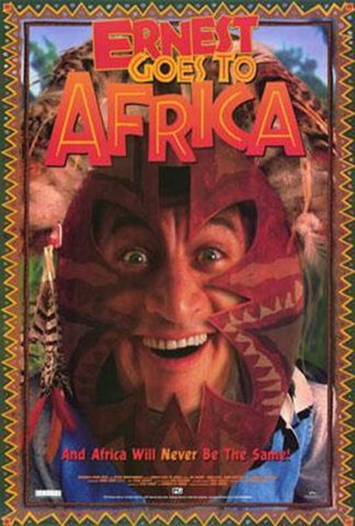 Ernest Goes To Africa Movie Poster Print