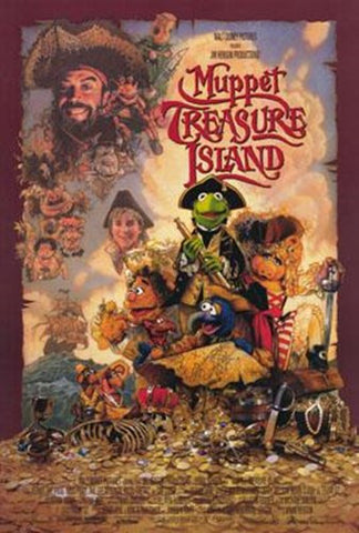 Muppet Treasure Island Movie Poster Print