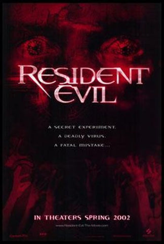 Resident Evil Movie Poster Print