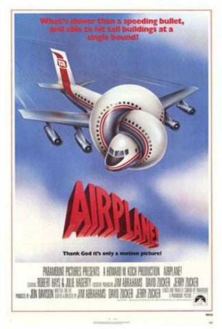 Airplane Movie Poster Print