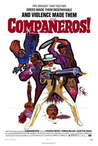 Companeros Movie Poster Print