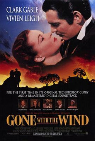 Gone With The Wind Movie Poster Print