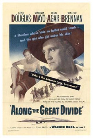 Along The Great Divide Movie Poster Print