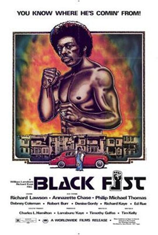Black Fist Movie Poster Print