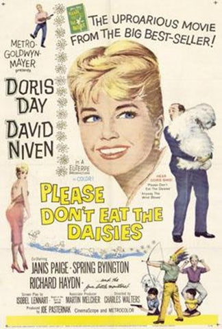 Please Don't Eat The Daisies Movie Poster Print