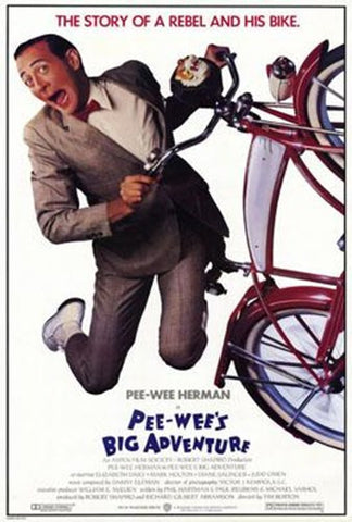 Pee-Wee's Big Adventure Movie Poster Print