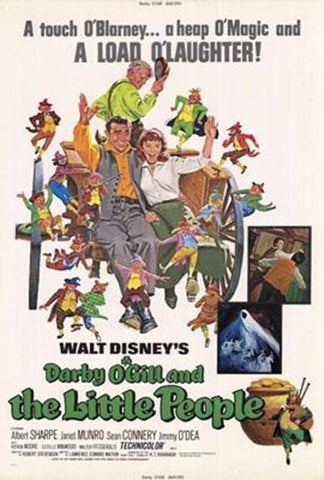 Darby Ogill And The Little People Movie Poster Print