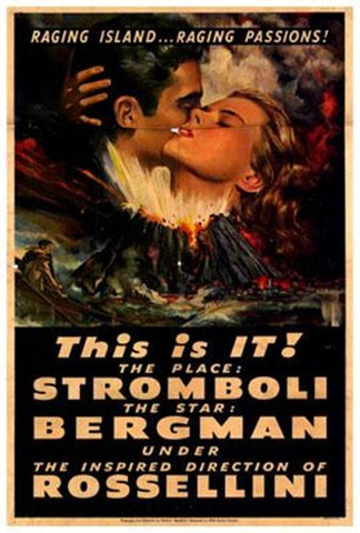 Stromboli Movie Poster Print