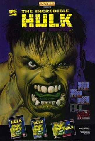 The Incredible Hulk Movie Poster Print