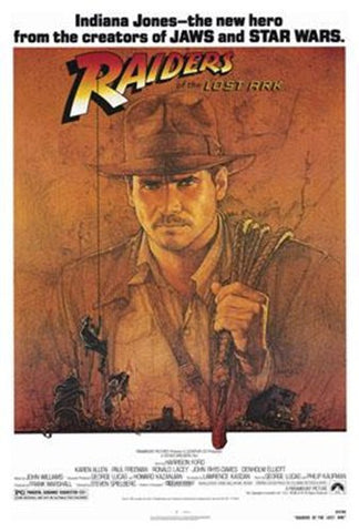 Raiders Of The Lost Ark Movie Poster Print