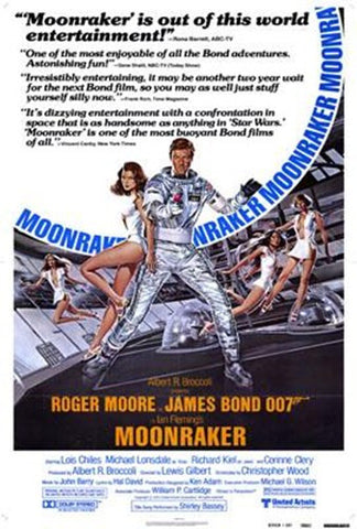Moonraker Movie Poster Print