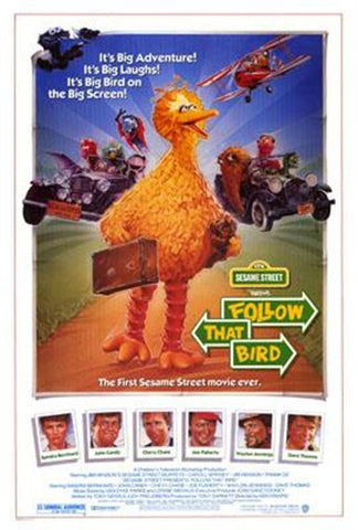 Follow That Bird Movie Poster Print