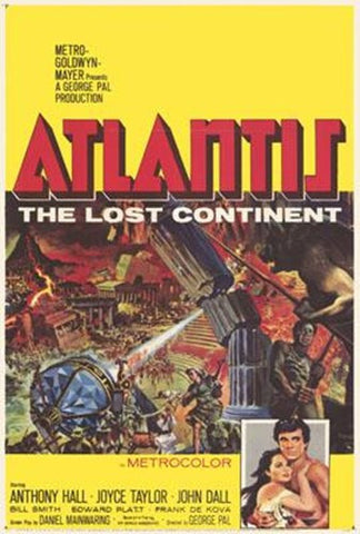 Atlantis  The Lost Continent Movie Poster Print
