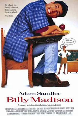 Billy Madison Movie Poster Print