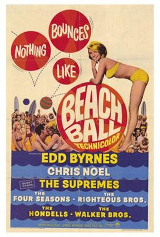 Beach Ball Movie Poster Print