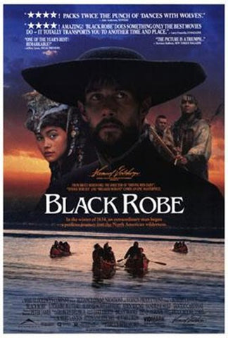 Black Robe Movie Poster Print