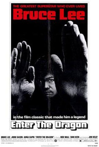 Enter The Dragon Movie Poster Print