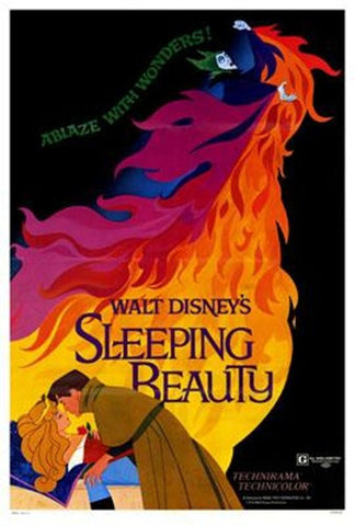 Sleeping Beauty Movie Poster Print