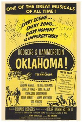 Oklahoma Movie Poster Print
