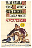 Four For Texas Movie Poster Print