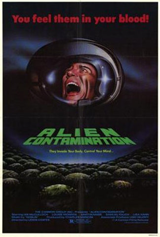 Alien Contamination Movie Poster Print