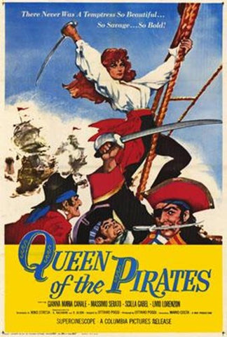 Queen Of The Pirates Movie Poster Print