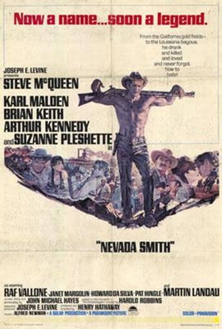 Nevada Smith Movie Poster Print