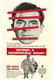 Beyond A Reasonable Doubt Movie Poster Print