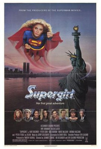 Supergirl Movie Poster Print